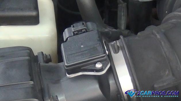 mass air flow sensor clean service maf