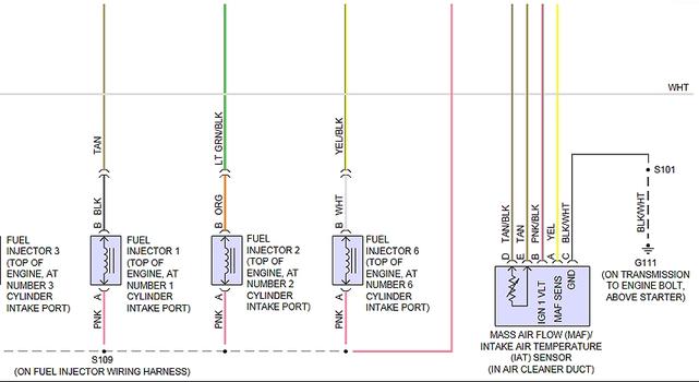 mass air flow wiring diagram