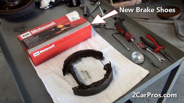 motorcraft brake shoes