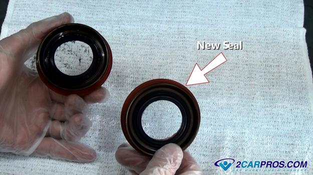 new axle seal