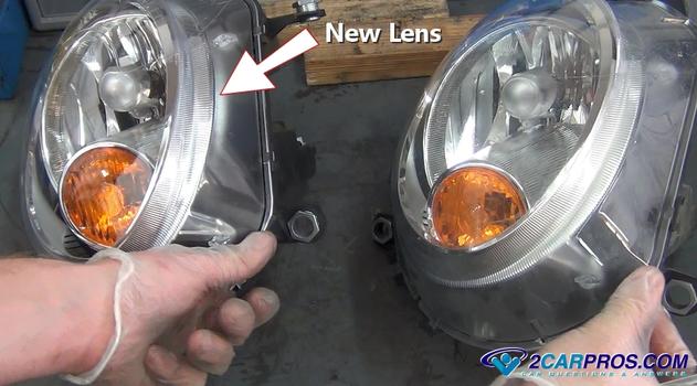 new headlight lens