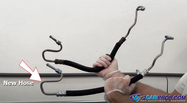 new steering hose