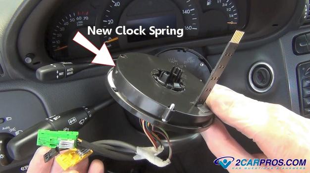 new steering wheel clock spring