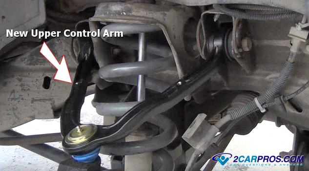 new upper control arm