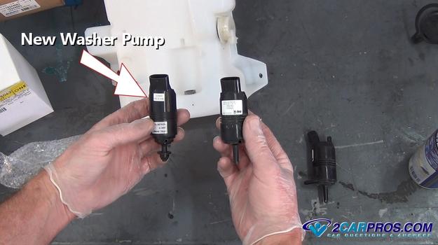 new washer fluid pump