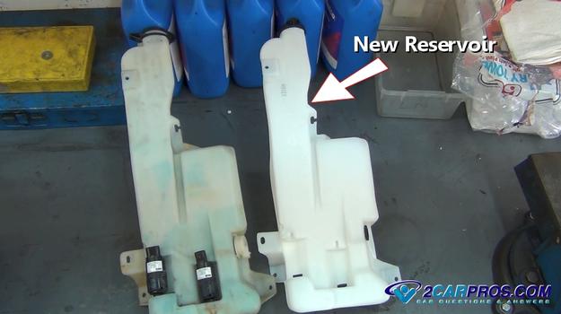 new washer reservoir
