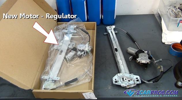 new window motor regulator