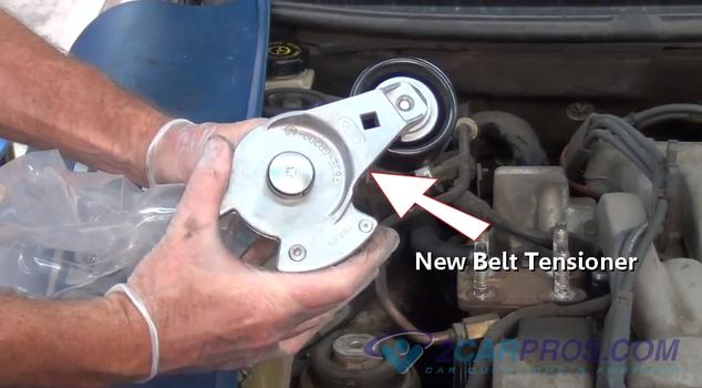 new serpentine belt tensioner