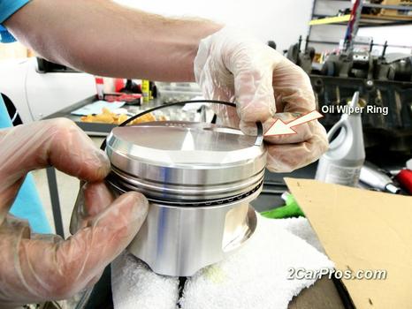 oil wiper ring installation