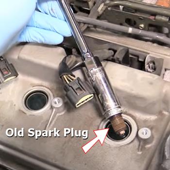 old spark plug