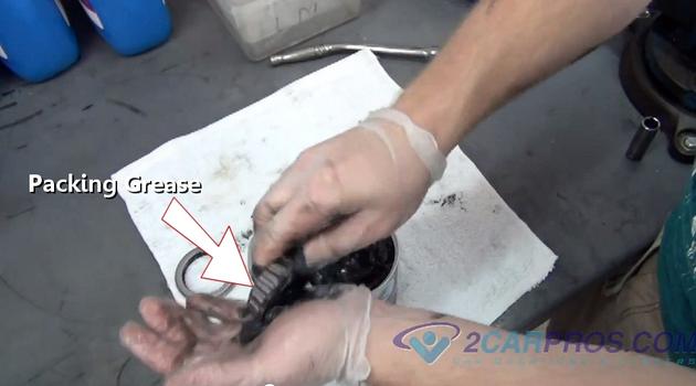 packing bearing grease