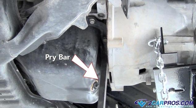 pry bar transmission lose