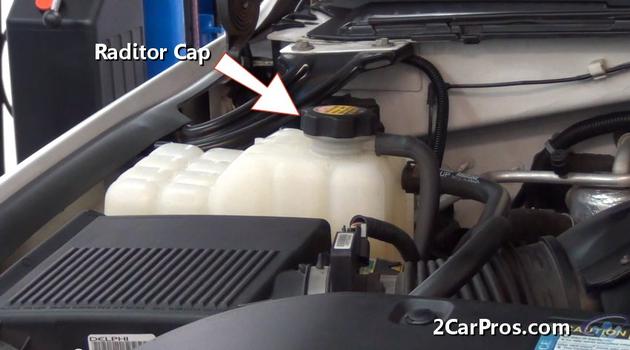 remove cooling system radiator cap