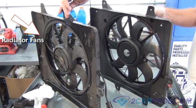 electric radiator cooling fan
