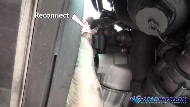 reconnect electrical connector compressor