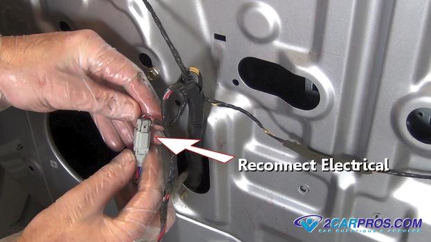 reconnect eletrical connector