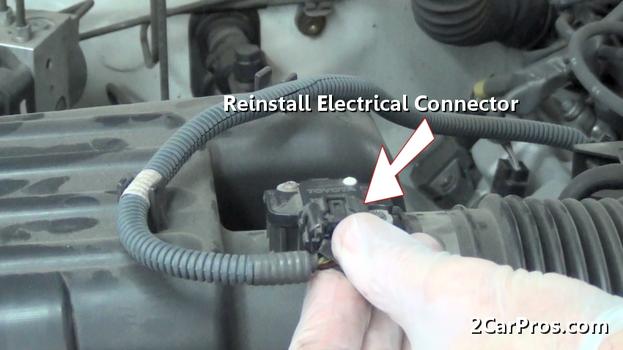 reconnecting mass air flow electrical connector