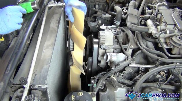 reinstall fan clutch