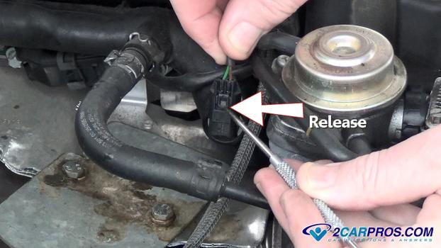 release coolant sensor wiring connetor