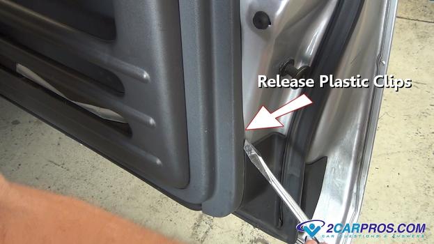 release door panel clips