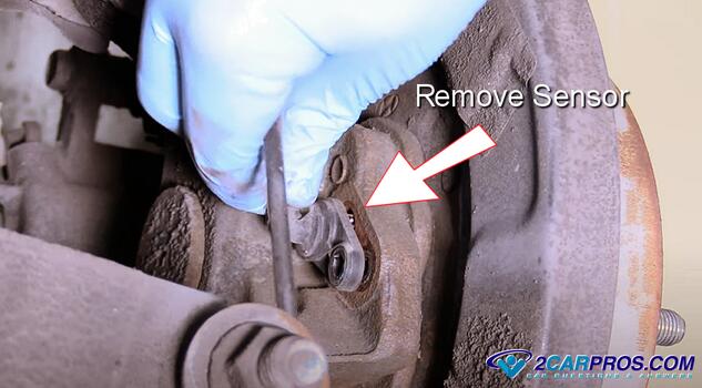 remove abs traction control wheel speed sensor