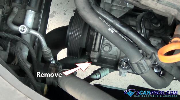 remove ac compressor