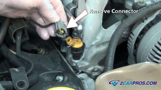 remove electricall connector