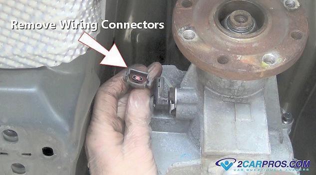 remove transmission wiring