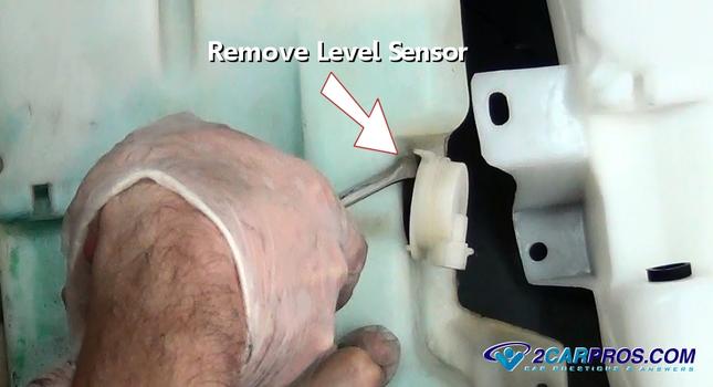 remove washer level sender