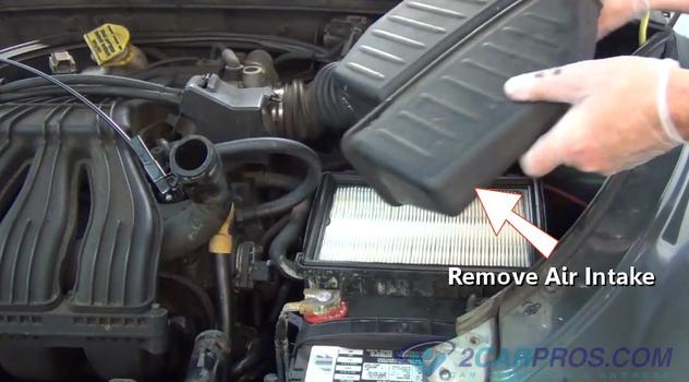remove air intake