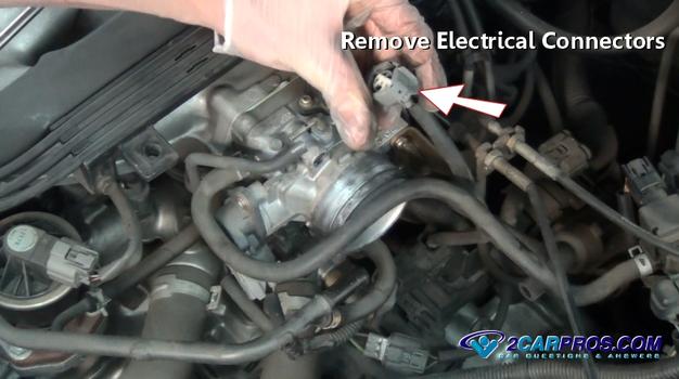 remove electrical connectors