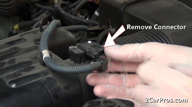 remove maf connector