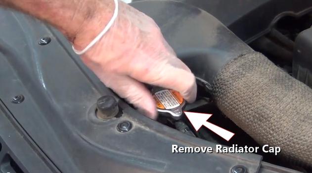 remove radiator cap