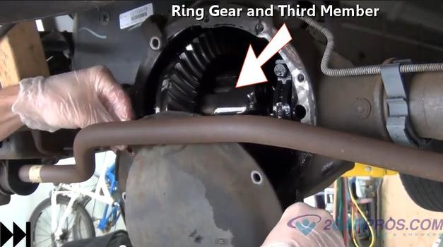 removing differential cover