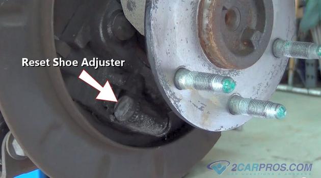 reset brake shoe adjuster
