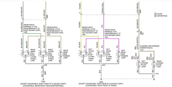 running light diagram