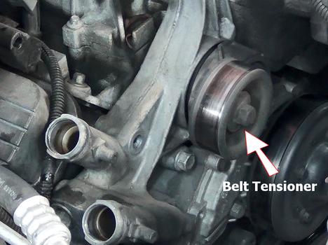serpentine belt tensioner replacement