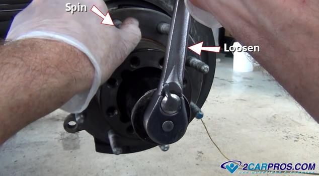setting preload axle bearing