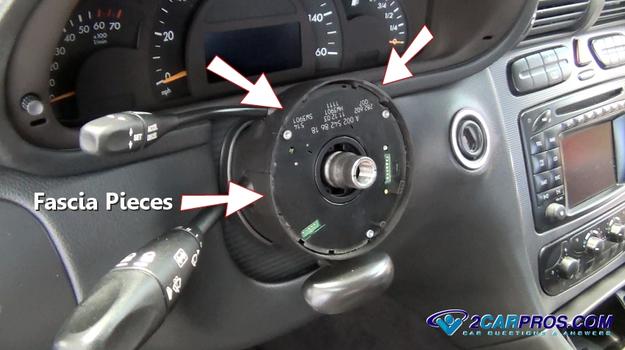 steering column fascia pieces
