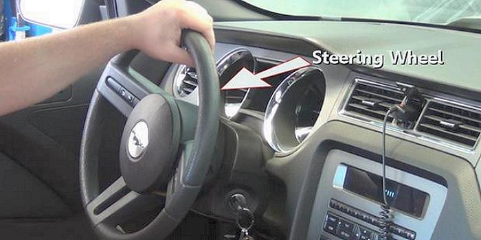 car steering wheel