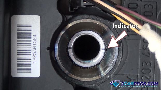 steering wheel indicator