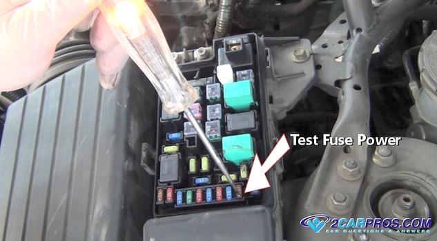 test light power check