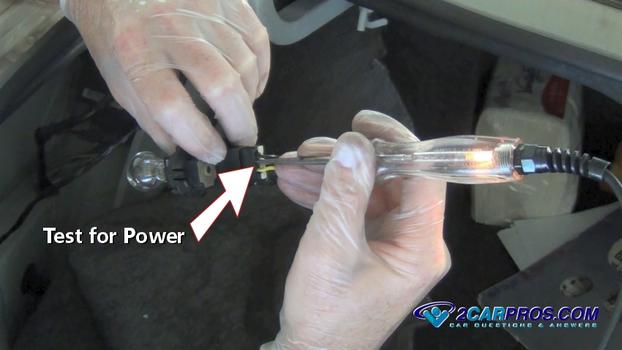 test power tail light