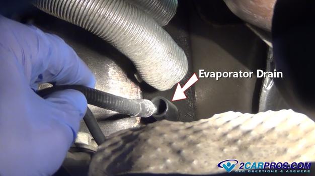 testing air conditioner compressor evaporator drain