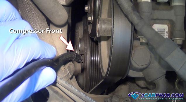 testing air conditioner compressor for leaks