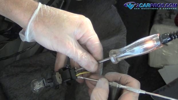 testing brake lamp ground