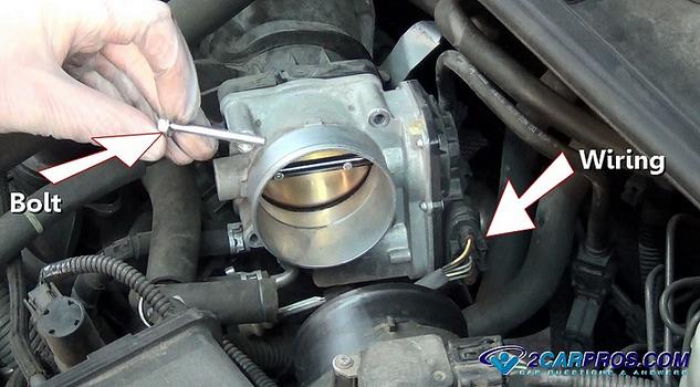 throttle actuator bolt wiring