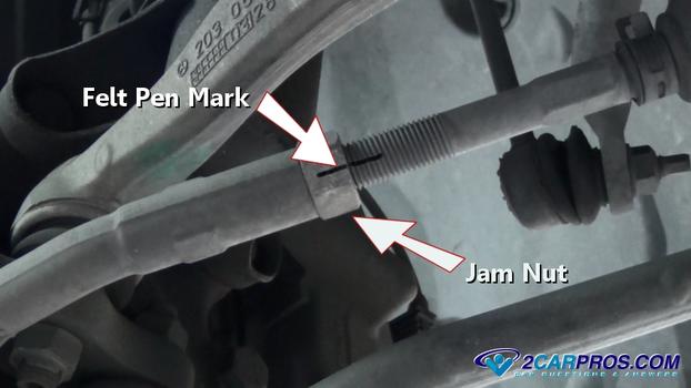 tie rod jam nut