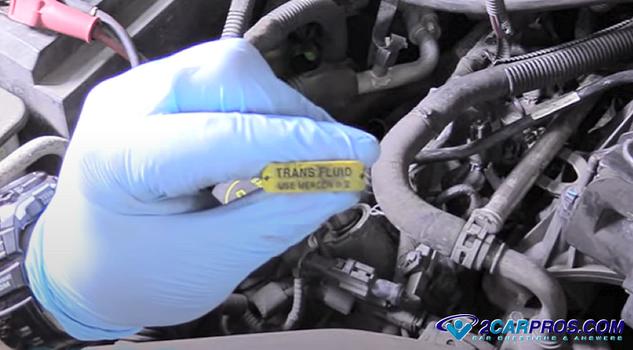 transmission fluid dip stick