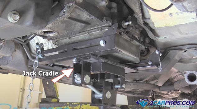 transmission jack cradle